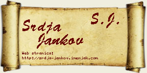 Srđa Jankov vizit kartica